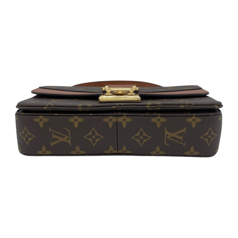 ルイ・ヴィトン LOUIS VUITTON サック マルソー M46127 ブラウン モノグラム・キャンバス/レザー レディース ショルダーバッグ