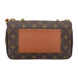 ルイ・ヴィトン LOUIS VUITTON サック マルソー M46127 ブラウン モノグラム・キャンバス/レザー レディース ショルダーバッグ