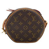 ルイ・ヴィトン LOUIS VUITTON ボワット・シャポー・スープルPM M45578 ブラウン モノグラムキャンバス レディース ショルダーバッグ