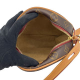ルイ・ヴィトン LOUIS VUITTON ボワット・シャポー・スープルPM M45578 ブラウン モノグラムキャンバス レディース ショルダーバッグ