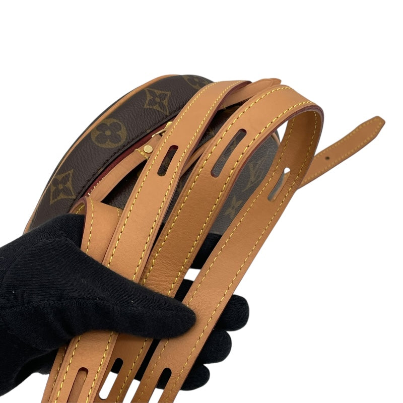 ルイ・ヴィトン LOUIS VUITTON ボワット・シャポー・スープルPM M45578 ブラウン モノグラムキャンバス レディース ショルダーバッグ