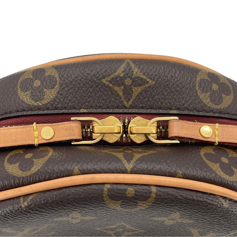 ルイ・ヴィトン LOUIS VUITTON ボワット・シャポー・スープルPM M45578 ブラウン モノグラムキャンバス レディース ショルダーバッグ