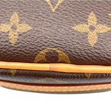 ルイ・ヴィトン LOUIS VUITTON ボワット シャポー スープルPM M45149 ブラウン GD金具 モノグラム レディース ショルダーバッグ