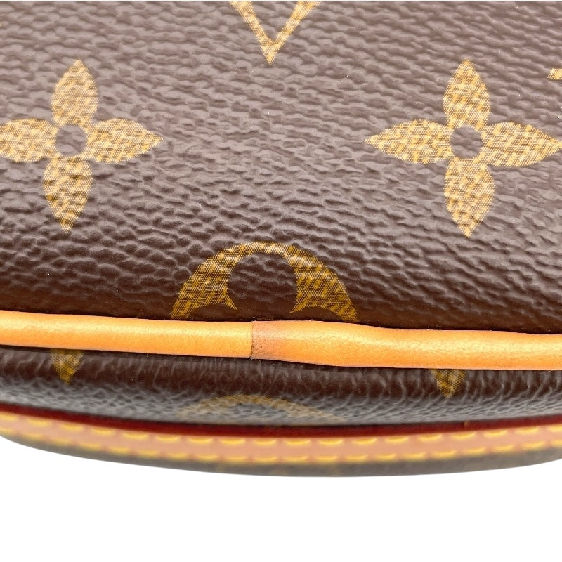 ルイ・ヴィトン LOUIS VUITTON ボワット シャポー スープルPM M45149 ブラウン GD金具 モノグラム レディース ショルダーバッグ