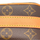 ルイ・ヴィトン LOUIS VUITTON ボワット シャポー スープルPM M45149 ブラウン GD金具 モノグラム レディース ショルダーバッグ