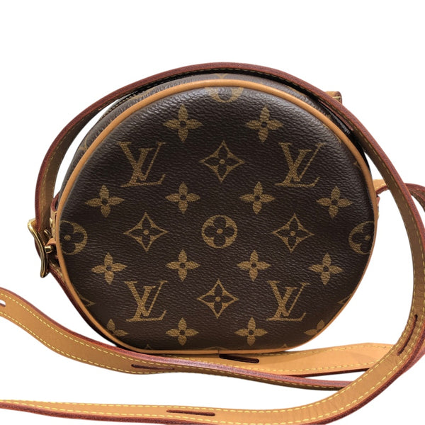 ルイ・ヴィトン LOUIS VUITTON ボワット シャポー スープルPM M45578 ブラウン GD金具 モノグラム レディース ショルダーバッグ