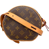 ルイ・ヴィトン LOUIS VUITTON ボワット シャポー スープルPM M45149 ブラウン GD金具 モノグラム レディース ショルダーバッグ
