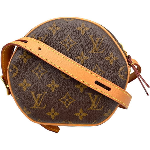 ルイ・ヴィトン LOUIS VUITTON ボワット シャポー スープルPM M45149 ブラウン GD金具 モノグラム レディース ショルダーバッグ