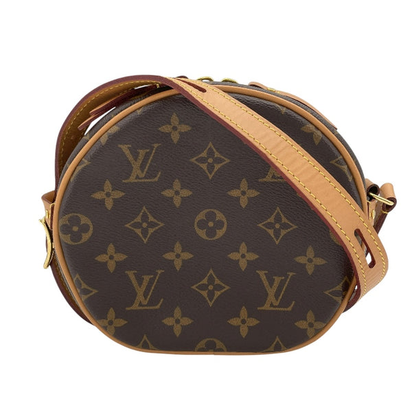 ルイ・ヴィトン LOUIS VUITTON ボワット・シャポー・スープルPM M45578 ブラウン モノグラムキャンバス レディース ショルダーバッグ