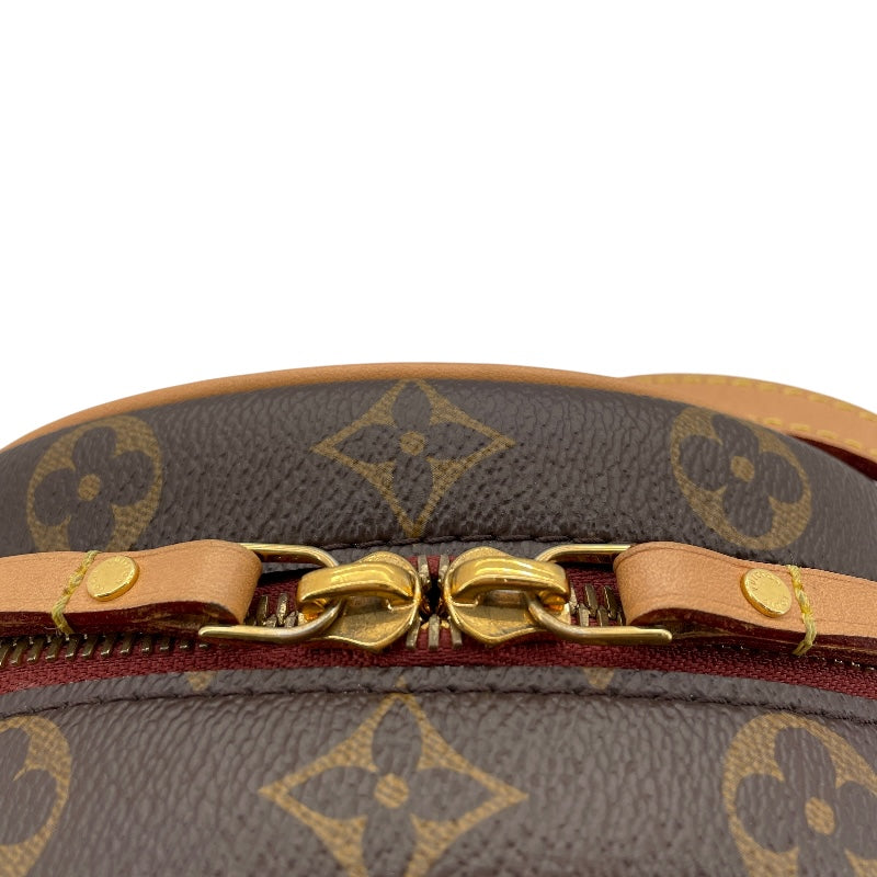 ルイ・ヴィトン LOUIS VUITTON ボワット・シャポー・スープルPM M45578 ブラウン モノグラムキャンバス レディース ショルダーバッグ