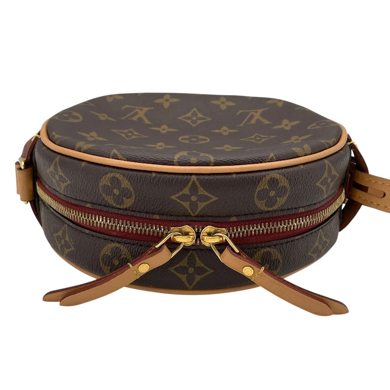 ルイ・ヴィトン LOUIS VUITTON ボワット・シャポー・スープルPM M45578 ブラウン モノグラムキャンバス レディース ショルダーバッグ