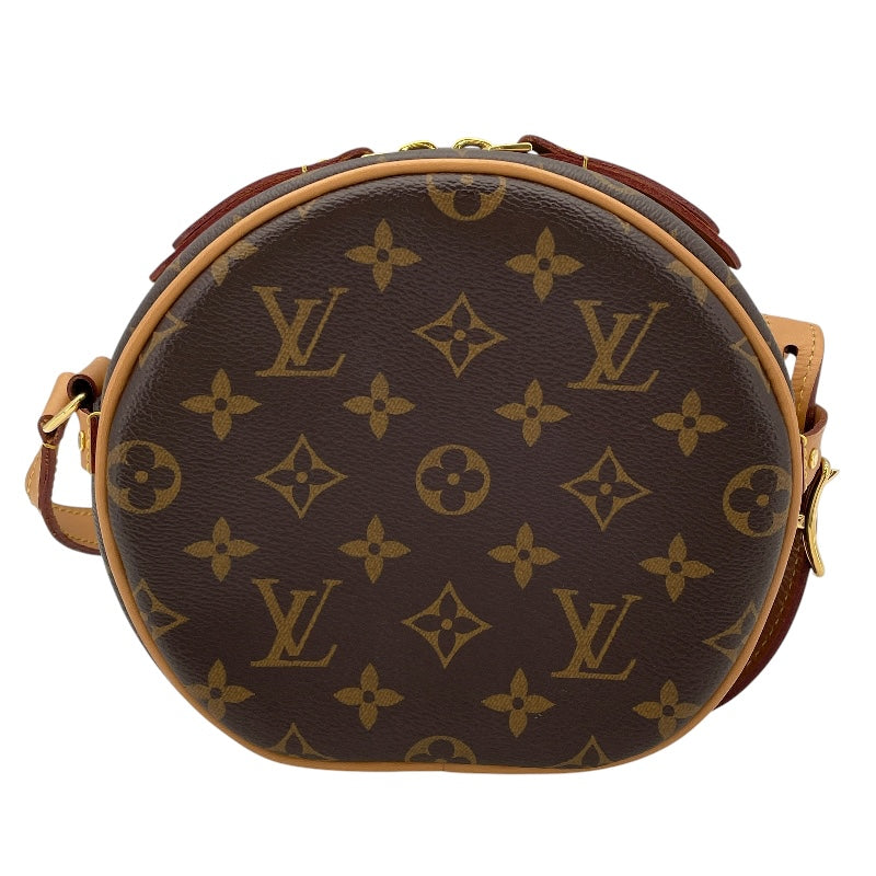 ルイ・ヴィトン LOUIS VUITTON ボワット・シャポー・スープルPM M45578 ブラウン モノグラムキャンバス レディース ショルダーバッグ