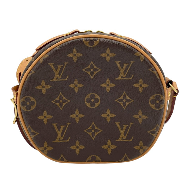 ルイ・ヴィトン LOUIS VUITTON ボワット・シャポー・スープルPM M45578 ブラウン モノグラムキャンバス レディース ショルダーバッグ