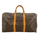 ルイ・ヴィトン LOUIS VUITTON キーポル・バンドリエール50 M41416 ブラウン モノグラムキャンバス ユニセックス ボストンバッグ