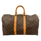ルイ・ヴィトン LOUIS VUITTON キーポル45 M41428 ブラウン モノグラムキャンバス ユニセックス ボストンバッグ