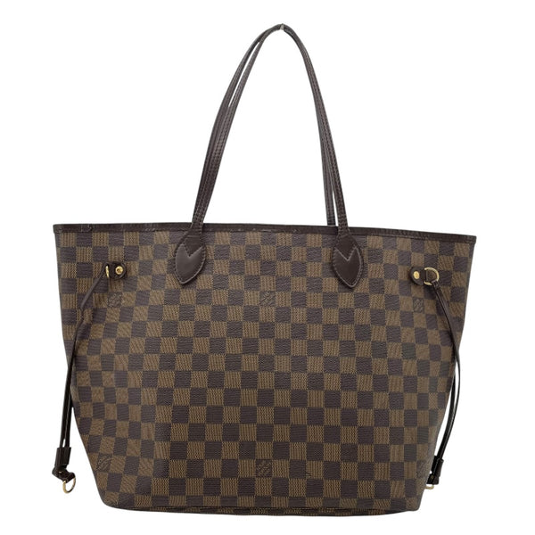 ルイ・ヴィトン LOUIS VUITTON ネヴァーフルMM N51105 ブラウン ダミエ・エベヌ レディース トートバッグ