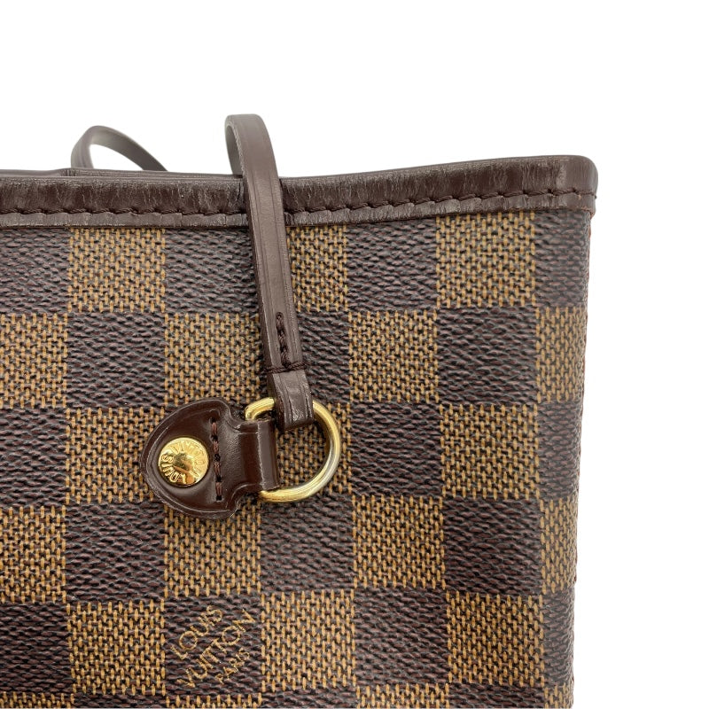 ルイ・ヴィトン LOUIS VUITTON ネヴァーフルMM N51105 ブラウン ダミエ・エベヌ レディース トートバッグ
