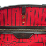ルイ・ヴィトン LOUIS VUITTON ネヴァーフルMM N51105 ブラウン ダミエ・エベヌ レディース トートバッグ
