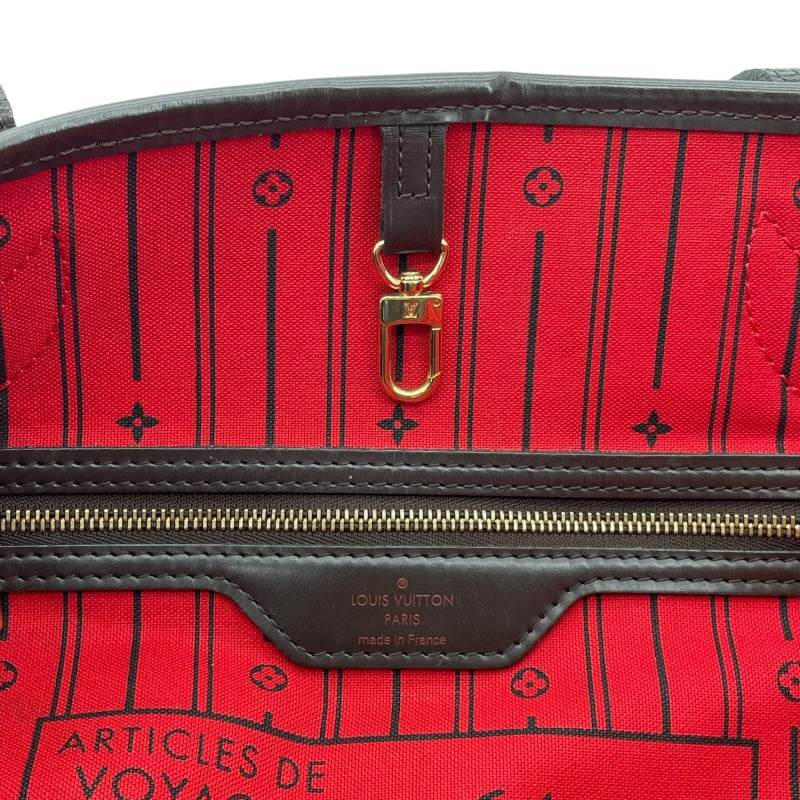 ルイ・ヴィトン LOUIS VUITTON ネヴァーフルMM N51105 ブラウン ダミエ・エベヌ レディース トートバッグ