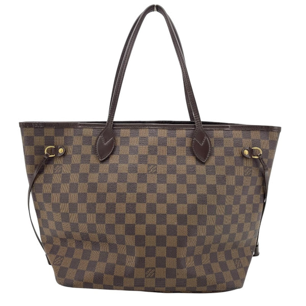 ルイ・ヴィトン LOUIS VUITTON ネヴァーフルMM N51105 ブラウン ダミエ・エベヌ レディース トートバッグ