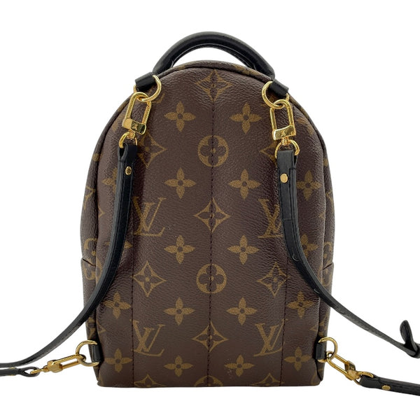 ルイ・ヴィトン LOUIS VUITTON パームスプリングス M42971 ブラウン モノグラム・ワールドツアー レディース リュック・デイパック
