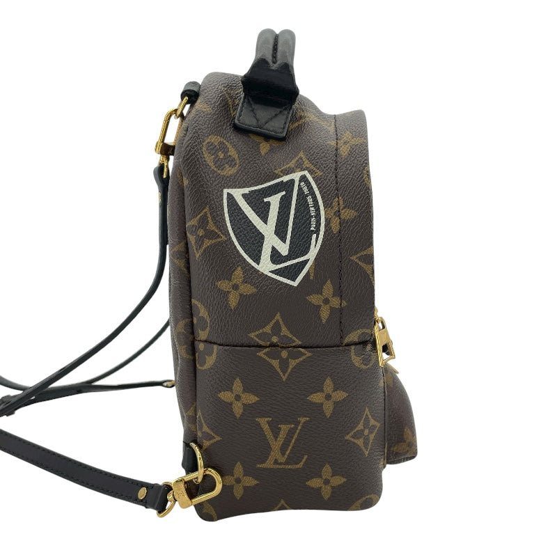 ルイ・ヴィトン LOUIS VUITTON パームスプリングス M42971 ブラウン モノグラム・ワールドツアー レディース リュック・デイパック