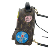 ルイ・ヴィトン LOUIS VUITTON パームスプリングス M42971 ブラウン モノグラム・ワールドツアー レディース リュック・デイパック