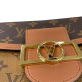 ルイ・ヴィトン LOUIS VUITTON ドーフィーヌミニ M44580 ブラウン モノグラム・リバース レディース ショルダーバッグ