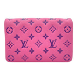 ルイ・ヴィトン LOUIS VUITTON ポシェットクッサン M80745 ピンク ラムスキン レディース ショルダーバッグ