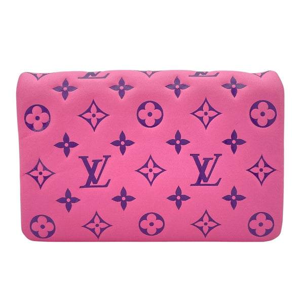 ルイ・ヴィトン LOUIS VUITTON ポシェットクッサン M80745 ピンク ラムスキン レディース ショルダーバッグ