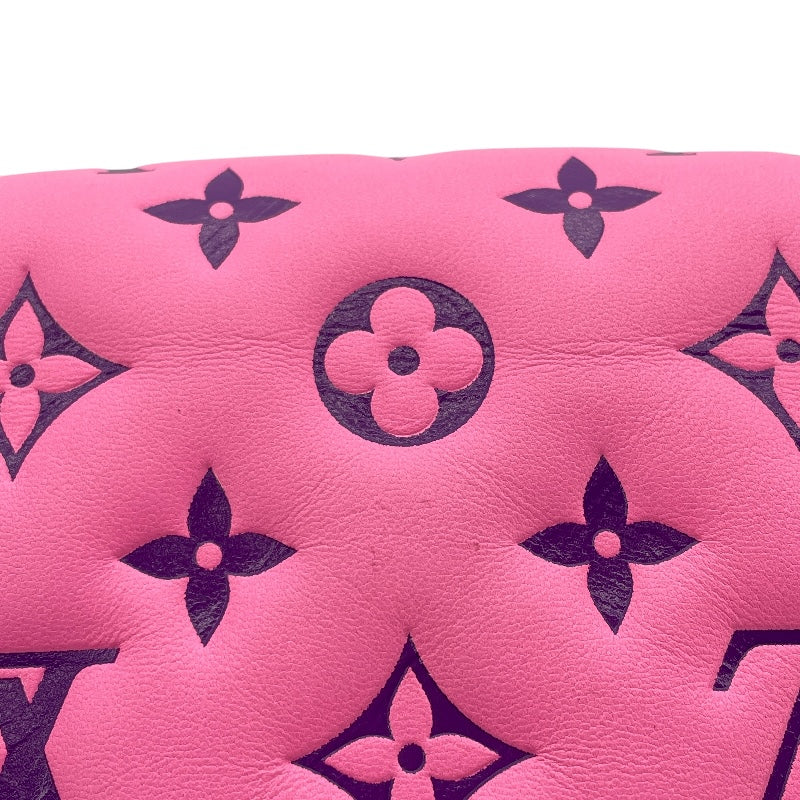 ルイ・ヴィトン LOUIS VUITTON ポシェットクッサン M80745 ピンク ラムスキン レディース ショルダーバッグ