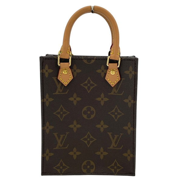 ルイ・ヴィトン LOUIS VUITTON プティット・サックプラ M69442 ブラウン モノグラムキャンバス レディース ショルダーバッグ