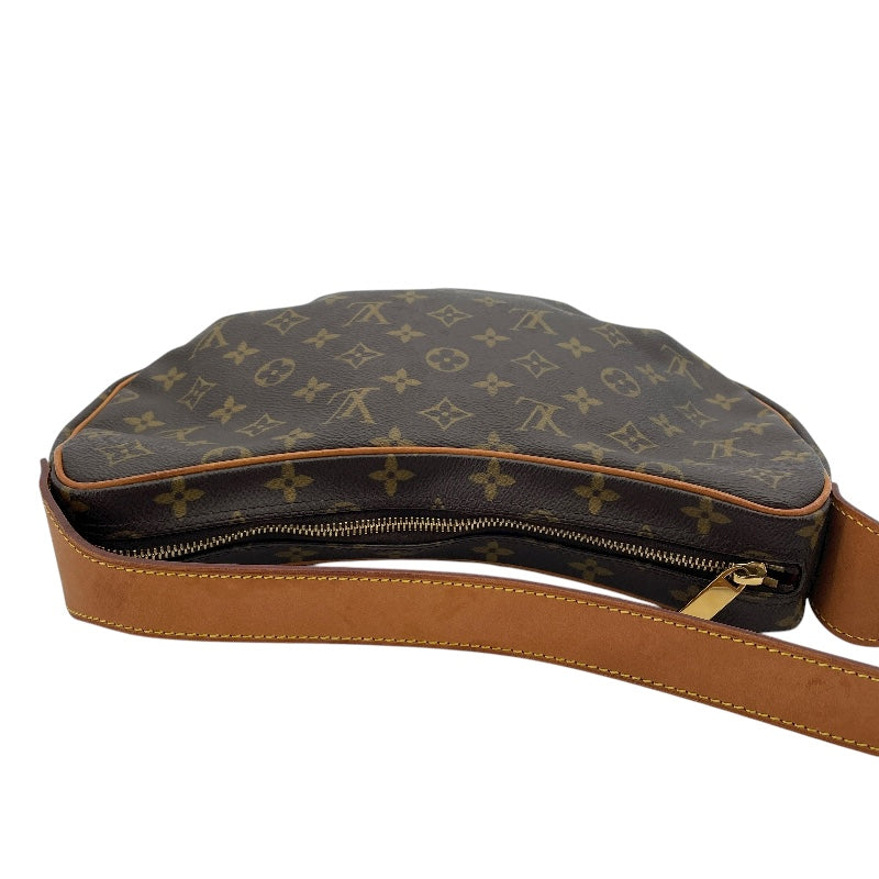 ルイ・ヴィトン LOUIS VUITTON クロワッサンMM M51512 ブラウン モノグラムキャンバス レディース ハンドバッグ