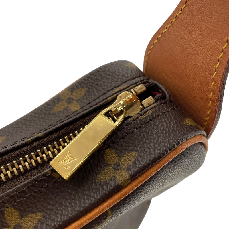 ルイ・ヴィトン LOUIS VUITTON クロワッサンMM M51512 ブラウン モノグラムキャンバス レディース ハンドバッグ