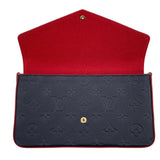 ルイ・ヴィトン LOUIS VUITTON ポシェット・フェリシー M64099 ブルーマリーヌ モノグラム・アンプラント レディース ショルダーバッグ