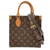 ルイ・ヴィトン LOUIS VUITTON サックプラBB M46265 ブラウン モノグラムキャンバス レディース ショルダーバッグ
