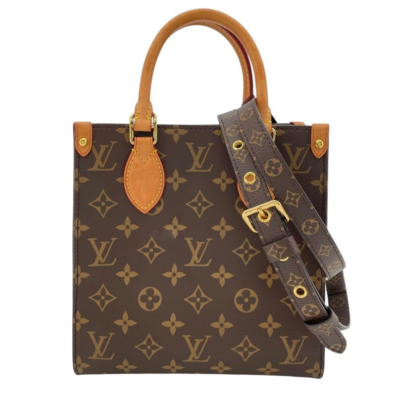 ルイ・ヴィトン LOUIS VUITTON サックプラBB M46265 ブラウン モノグラムキャンバス レディース ショルダーバッグ