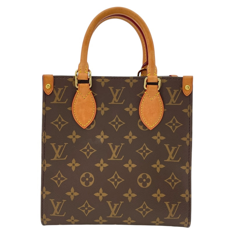 ルイ・ヴィトン LOUIS VUITTON サックプラBB M46265 ブラウン モノグラムキャンバス レディース ショルダーバッグ