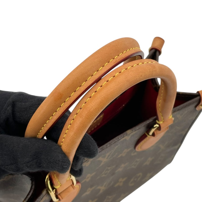 ルイ・ヴィトン LOUIS VUITTON サックプラBB M46265 ブラウン モノグラムキャンバス レディース ショルダーバッグ