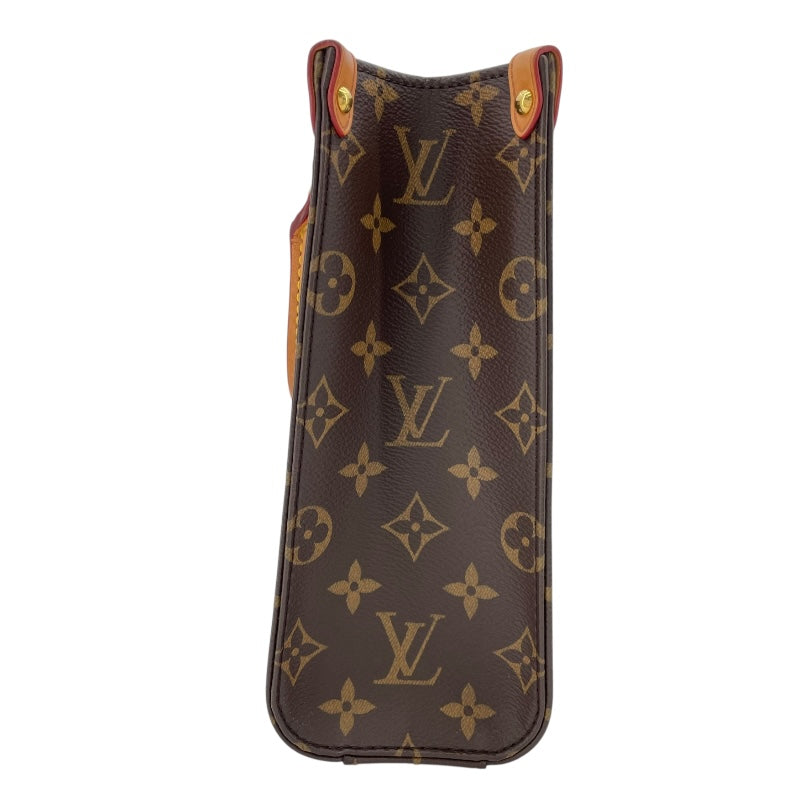 ルイ・ヴィトン LOUIS VUITTON サックプラBB M46265 ブラウン モノグラムキャンバス レディース ショルダーバッグ