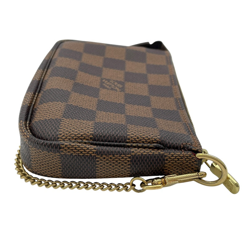 ルイ・ヴィトン LOUIS VUITTON ミニ・ポシェット・アクセソワール T＆B N58011 ブラック ダミエ・エベヌ レディース ポーチ