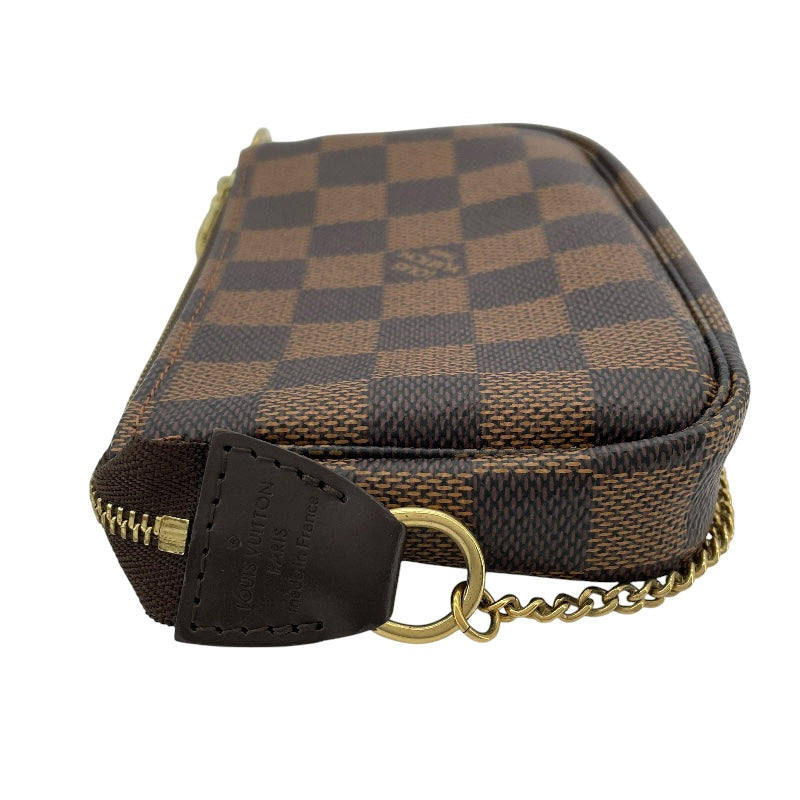 ルイ・ヴィトン LOUIS VUITTON ミニ・ポシェット・アクセソワール T＆B N58011 ブラック ダミエ・エベヌ レディース ポーチ