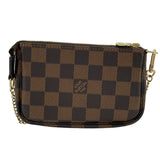 ルイ・ヴィトン LOUIS VUITTON ミニ・ポシェット・アクセソワール T＆B N58011 ブラック ダミエ・エベヌ レディース ポーチ