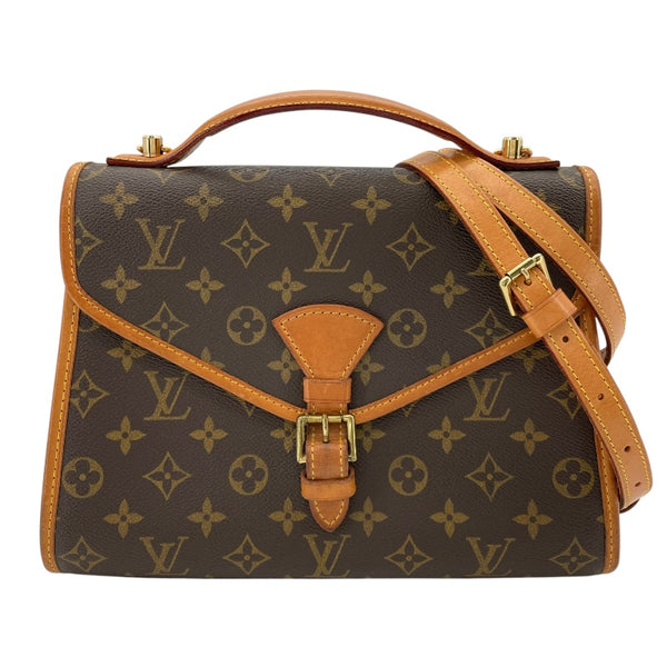 ルイ・ヴィトン LOUIS VUITTON ベルエア M51122 ブラウン モノグラムキャンバス レディース ショルダーバッグ