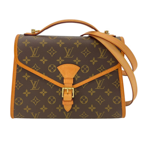 ルイ・ヴィトン LOUIS VUITTON ベルエア M51122 ブラウン モノグラムキャンバス レディース ショルダーバッグ
