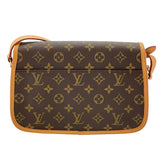 ルイ・ヴィトン LOUIS VUITTON ソローニュ M42250 ブラウン モノグラム・キャンバス レディース ショルダーバッグ