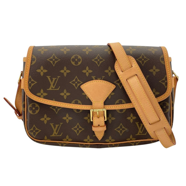 ルイ・ヴィトン LOUIS VUITTON ソローニュ M42250 ブラウン モノグラム・キャンバス レディース ショルダーバッグ