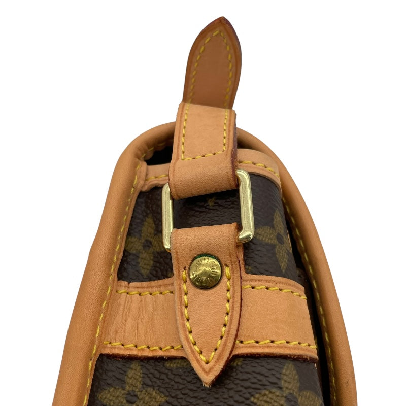 ルイ・ヴィトン LOUIS VUITTON ソローニュ M42250 ブラウン モノグラム・キャンバス レディース ショルダーバッグ