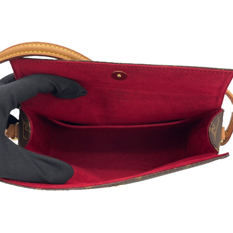 ルイ・ヴィトン LOUIS VUITTON レシタル M51900 ブラウン モノグラム レディース ショルダーバッグ