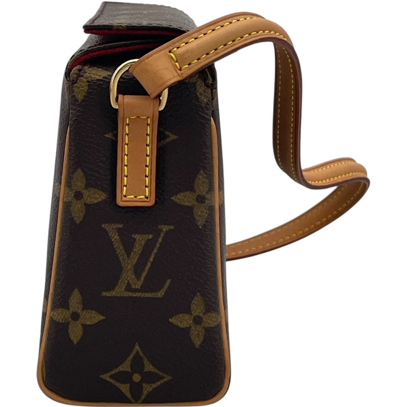 ルイ・ヴィトン LOUIS VUITTON レシタル M51900 ブラウン モノグラム レディース ショルダーバッグ